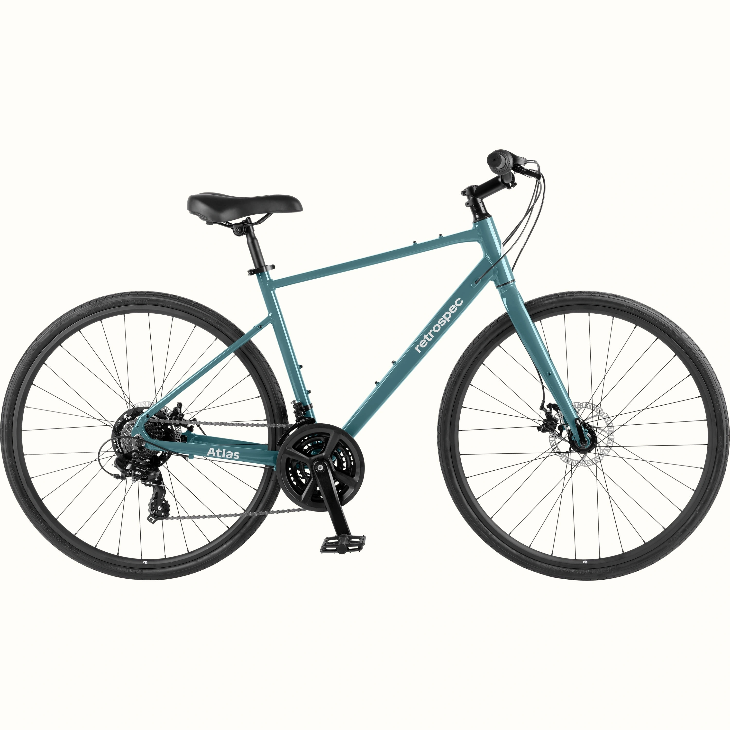 Bicicletta Atlas Fitness Ibrida 21 velocità: Pedalare verso il benessere, un'avventura a due ruote, stile e velocità.